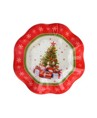 SANTA LILA Talerz dekoracyjny 19x19x3,7cm