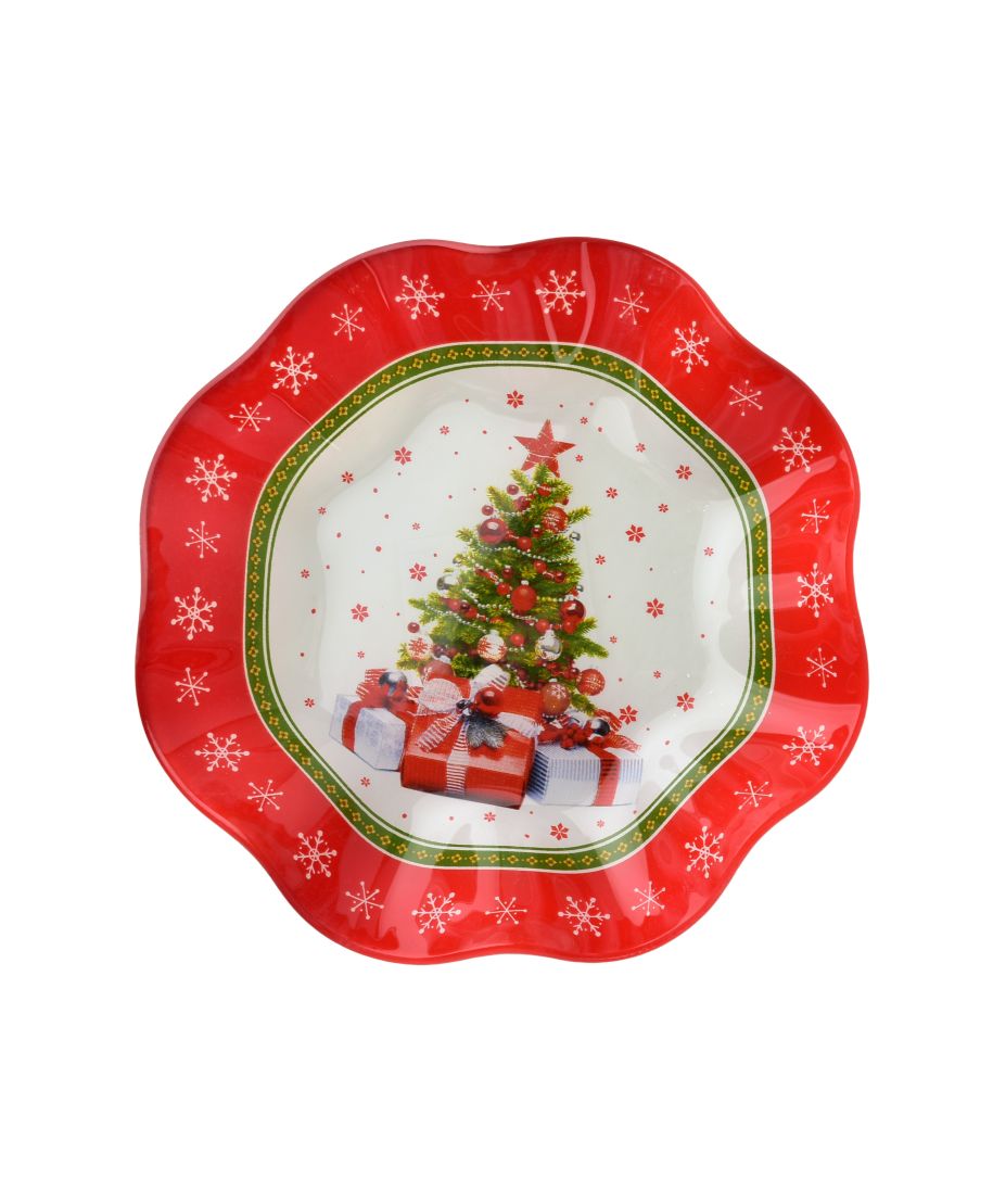 SANTA LILA Talerz dekoracyjny 19x19x3,7cm
