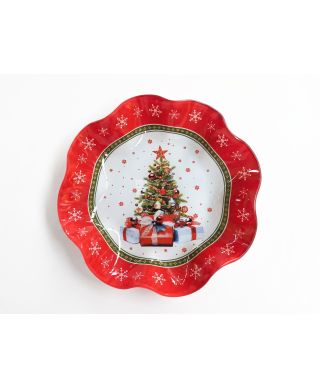SANTA LILA Talerz dekoracyjny 19x19x3,7cm