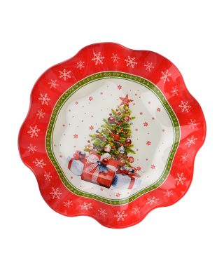 SANTA LILA Talerz dekoracyjny 23,3x23,3x4,5cm