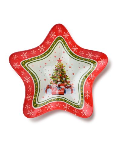 SANTA LILA Miseczka gwiazdka 23x23x3,8cm