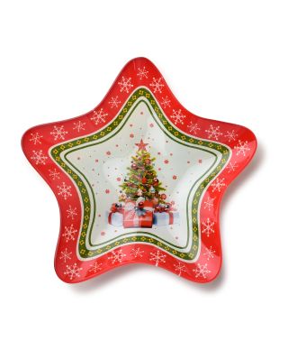 SANTA LILA Miseczka gwiazdka 23x23x3,8cm