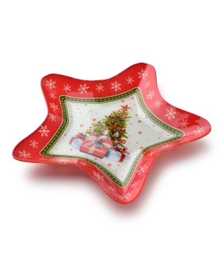 SANTA LILA Miseczka gwiazdka 31,4x31,4x3,8cm