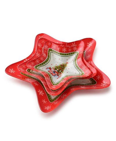 SANTA LILA Miseczka gwiazdka 31,4x31,4x3,8cm