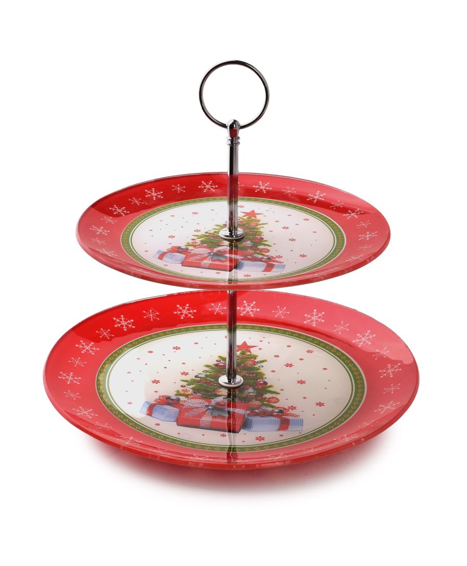 SANTA LILA Patera dwupoziomowa 20cm/25cm
