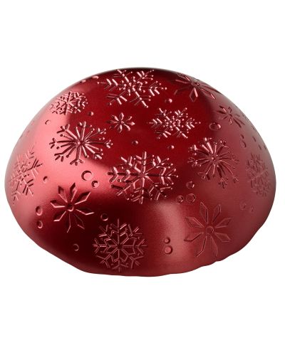 SANTA LILA Misa dekoracyjna 31x31x7,7cm czerwona