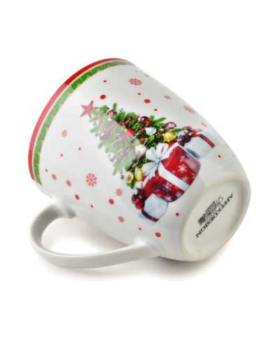 SANTA LILA Kubek 350ml 9x12x10cm