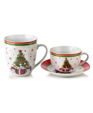 SANTA LILA Kubek 350ml 9x12x10cm