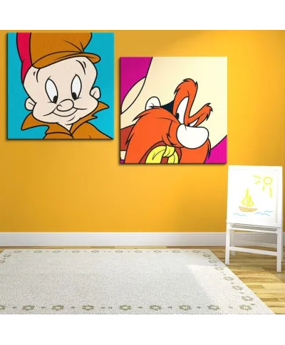 Looney Tunes (Elmer Fudd) - Obraz na płótnie