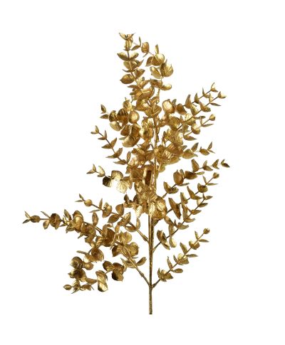VIRIDIS Gałązka ozdobna 60cm złota