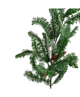 VIRIDIS Gałązka ozdobna ośnieżona 60cm