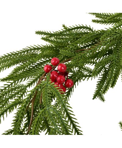 VIRIDIS Girlanda ostrokrzew 180cm