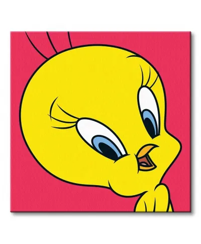 Obraz dla dzieci - Looney Tunes (Tweety) - 85x85 cm