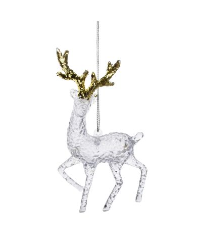 SANTA LILA Zawieszka Renifer 14x7cm
