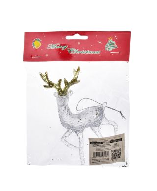 SANTA LILA Zawieszka Renifer 14x7cm