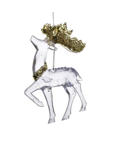 SANTA LILA Zawieszka Renifer 13,5x9cm