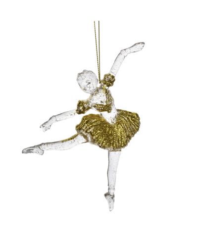 SANTA LILA Zawieszka Baletnica 15x5cm
