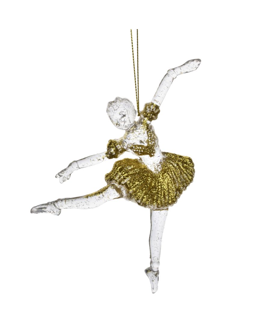 SANTA LILA Zawieszka Baletnica 15x5cm