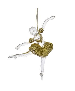 SANTA LILA Zawieszka Baletnica 15x5cm