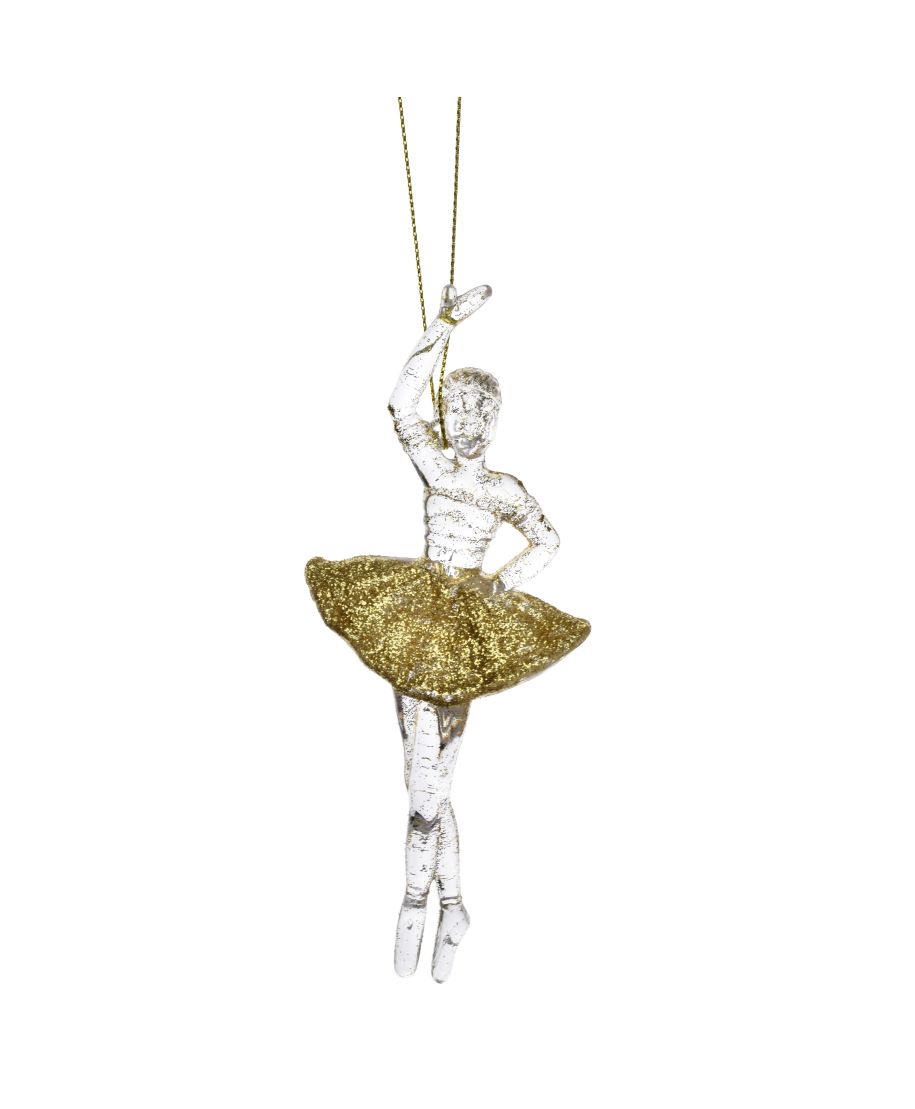 SANTA LILA Zawieszka Baletnica 15x5cm
