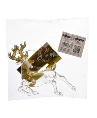 SANTA LILA Zawieszka Renifer 10x7cm