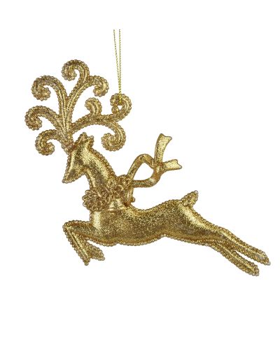 SANTA LILA Zawieszka Renifer 15x8cm