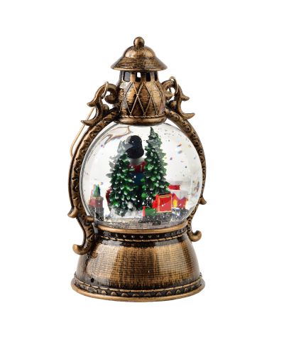 SANTA LILA Dekoracja świąteczna  LED 12x 12x21cm