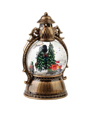 SANTA LILA Dekoracja świąteczna  LED 12x 12x21cm