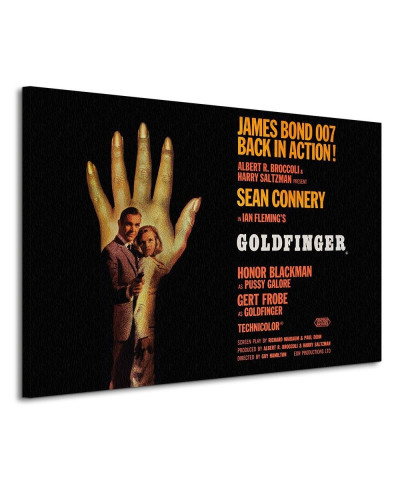 Obraz do salonu - James Bond (Goldfinger - Hand)