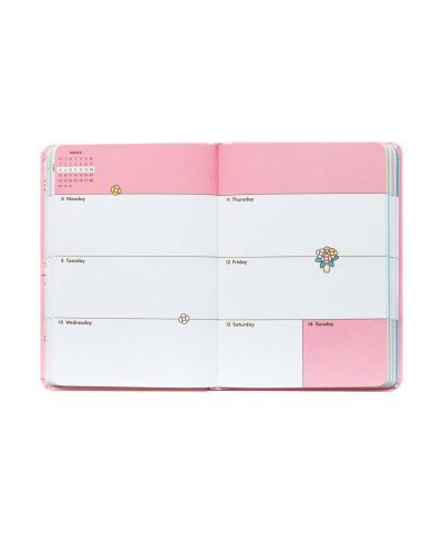Pusheen Tropical Vacation - kalendarz szkolny A6 2026/2027