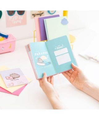 Pusheen Tropical Vacation - kalendarz szkolny A6 2026/2027