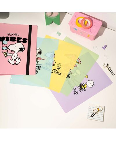 Snoopy Summer Vibes - segregator A4