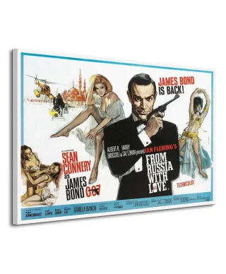 Obraz do salonu - James Bond (From Russia With Love - Painting)