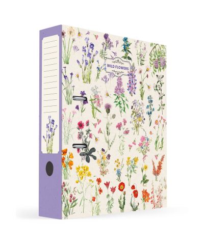 Botanical Wild Flowers - segregator A4