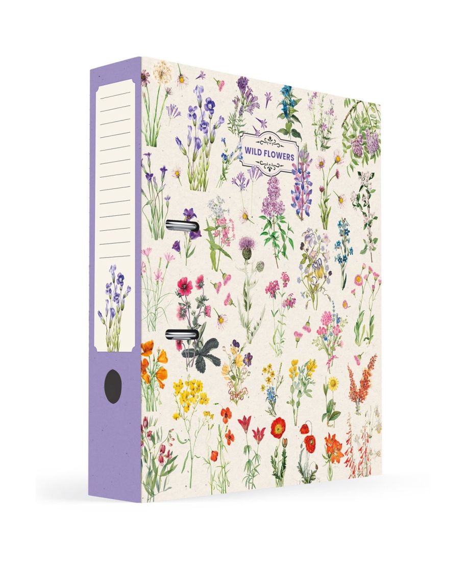 Botanical Wild Flowers - segregator A4
