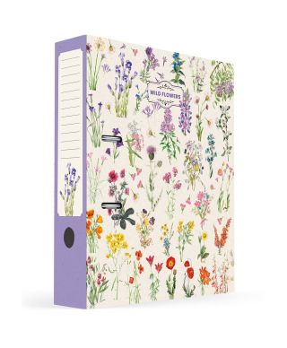 Botanical Wild Flowers - segregator A4