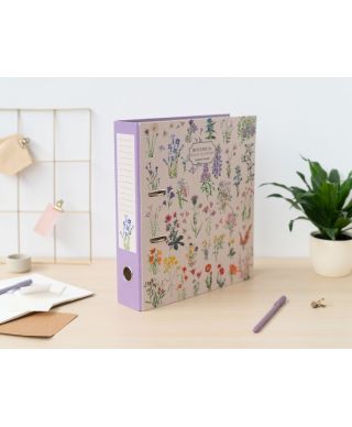 Botanical Wild Flowers - segregator A4