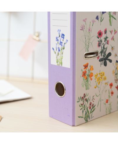 Botanical Wild Flowers - segregator A4