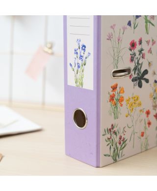 Botanical Wild Flowers - segregator A4