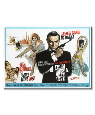 Obraz do salonu - James Bond (From Russia With Love - Painting)