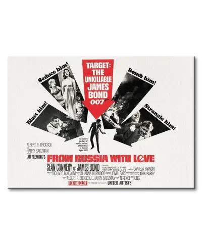 Obraz do salonu - James Bond (From Russia With Love - Arrows)