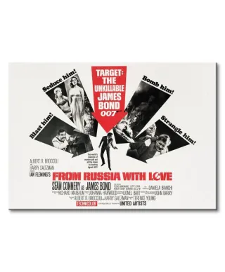 Obraz do salonu - James Bond (From Russia With Love - Arrows)