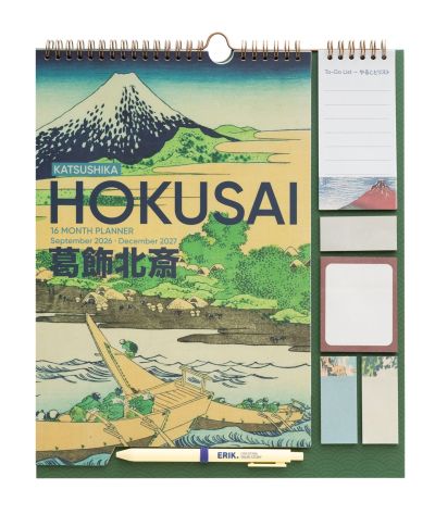 Hokusai - planer ścienny 2026/2027