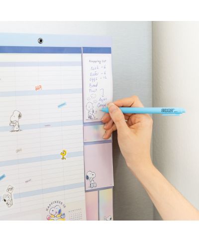 Snoopy - planer ścienny 2026/2027 magnetyczny