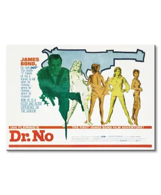 Obraz do salonu - James Bond (Dr No - Gun)