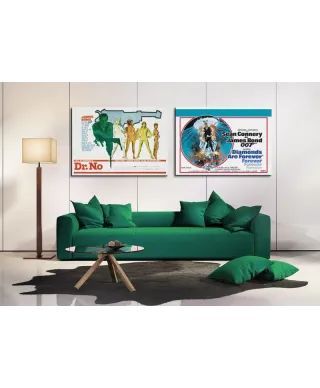 Obraz do salonu - James Bond (Dr No - Gun)