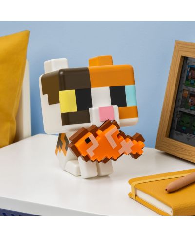 Minecraft Cat Globuddies - lampa
