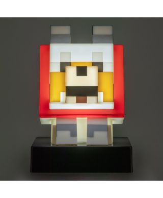 Minecraft Wolf - lampa