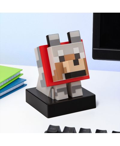 Minecraft Wolf - lampa