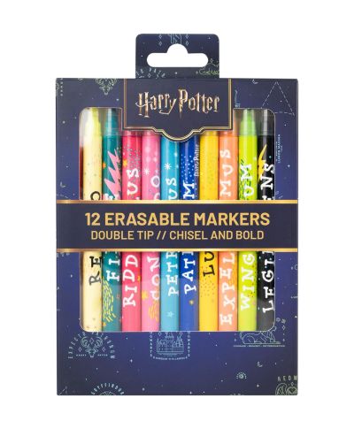 Harry Potter Spell - zestaw 12 markerów zmazywalnych